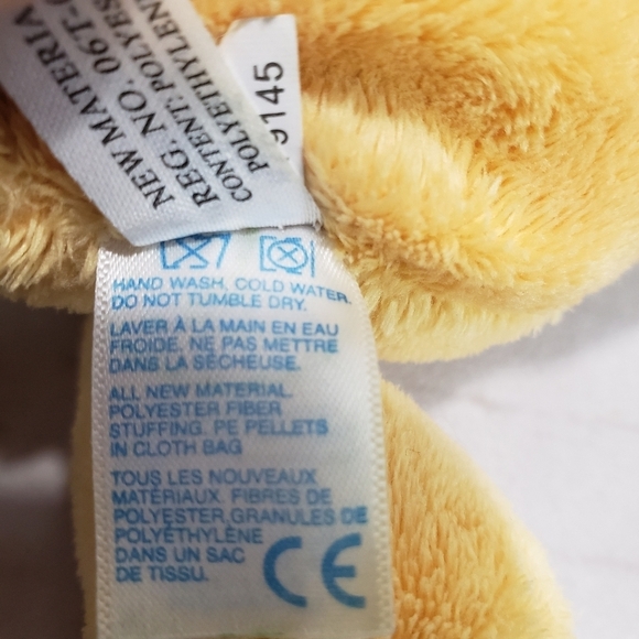 Disney Baby Tigger Winnie The Pooh Rattle Plush Toy Sewn Eyes 12 Inch 2012 - Picture 7 of 9